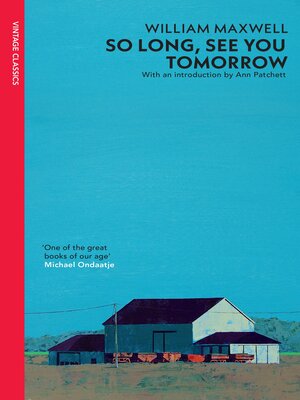 cover image of So Long, See You Tomorrow